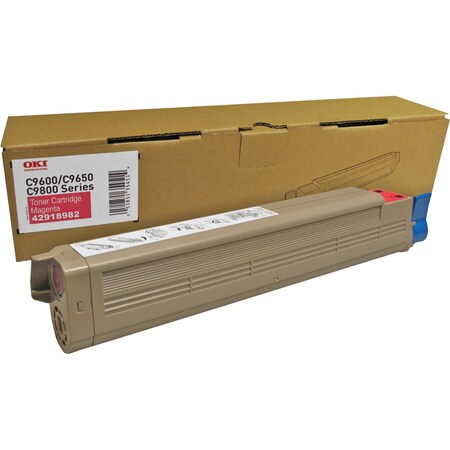 Oki C9650 Magenta Toner Cartridge Type C7 (16.5K Pages) 42918982